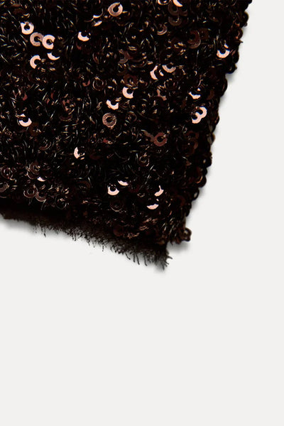 Long Sequinned Dress